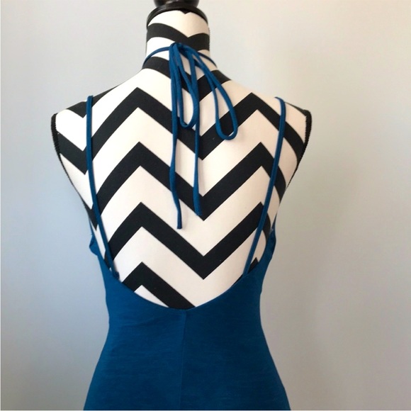 Teal Maxi Dress - Picture 6 of 7